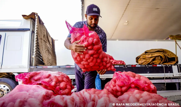 Conab aponta queda de preço da batata e alta da cebola e tomate