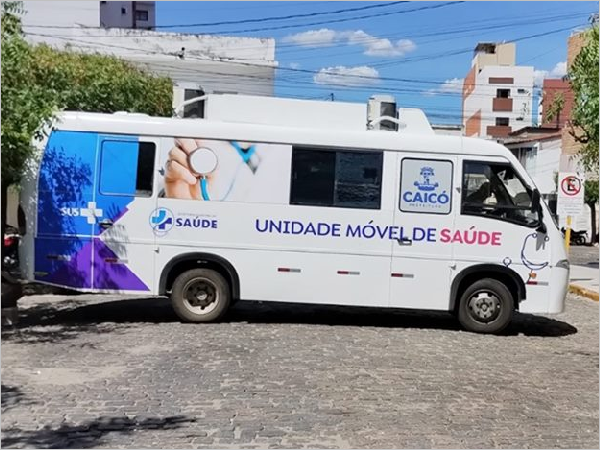 Unidade Móvel da Secretaria de Saúde de Caicó divulga atendimentos às Comunidades Rurais para o mês de março